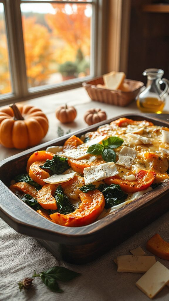 vegetarian butternut squash lasagna