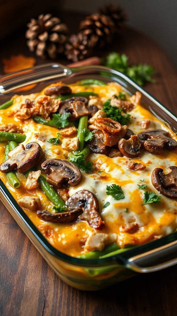 vegetarian green bean casserole