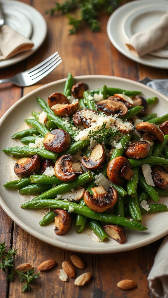 vegetarian green bean casserole