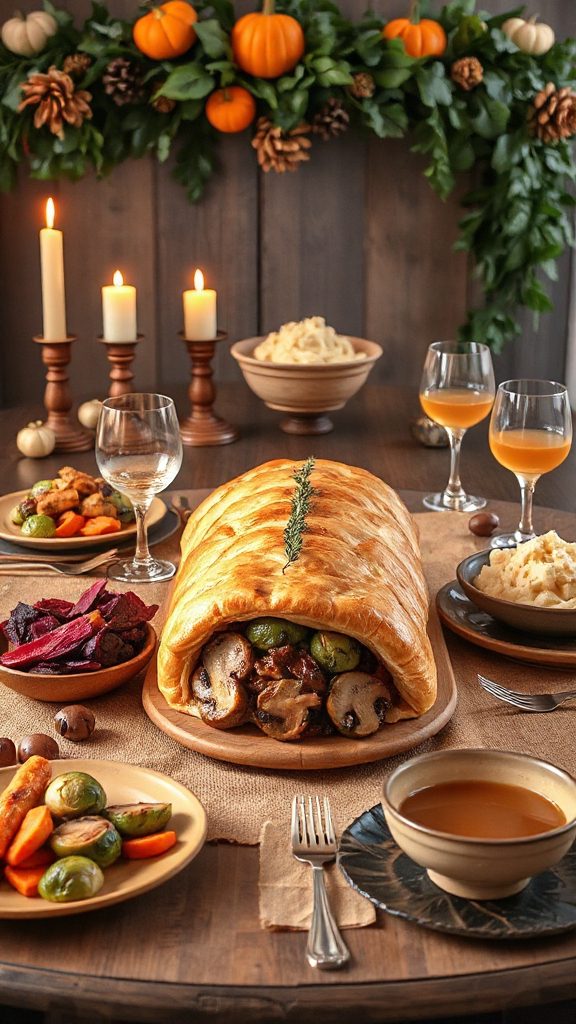 vegetarian mushroom wellington recipe