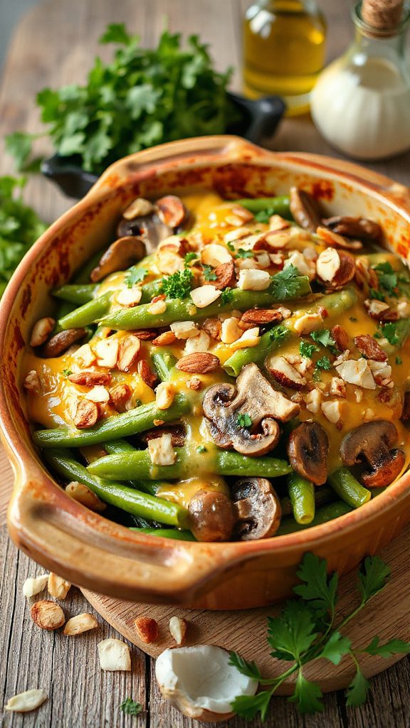 veggie packed dairy free casserole