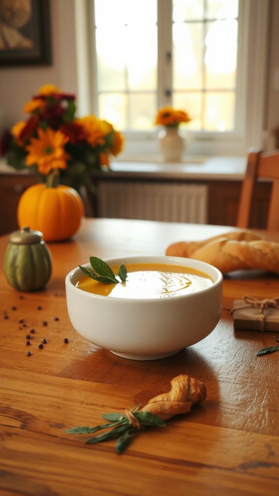 velvety butternut squash soup