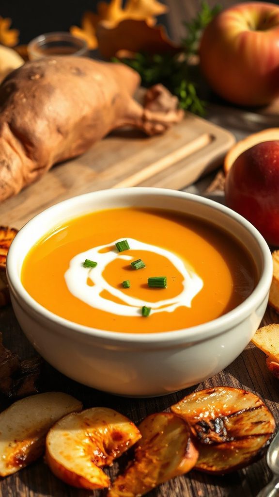 velvety sweet potato bisque velvety sweet potato bisque
