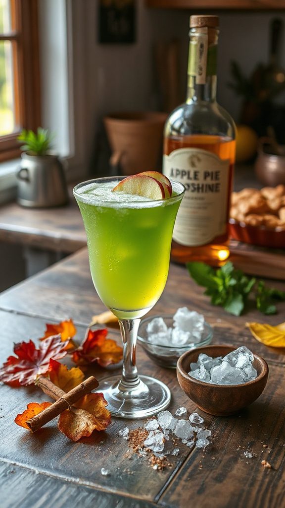 vibrant apple pie cocktail vibrant apple pie cocktail