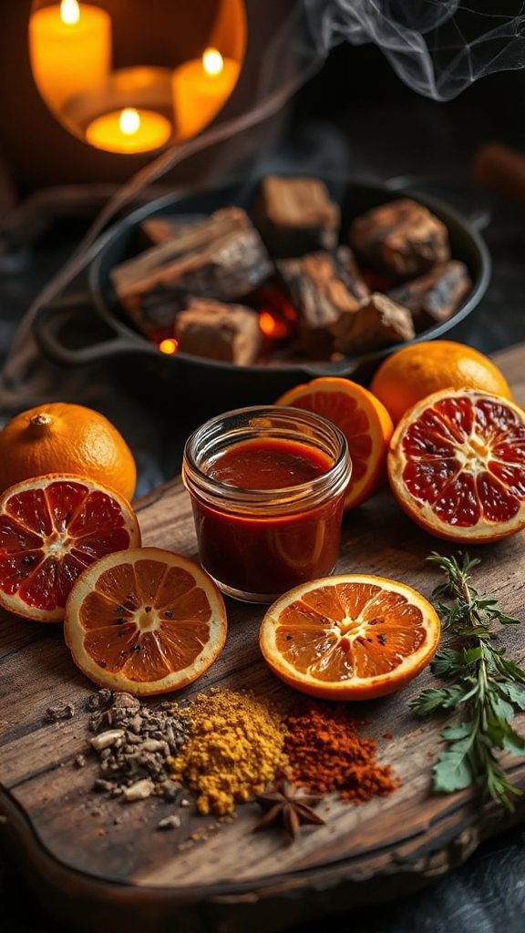 vibrant citrus barbecue sauce