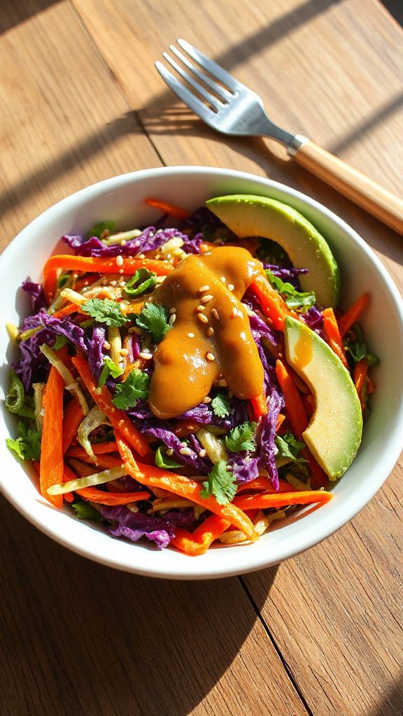 vibrant crunchy vegetable salad