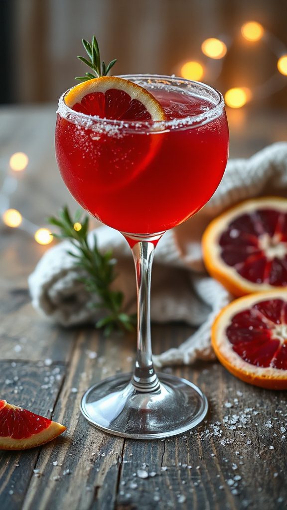 vibrant effervescent blood orange cocktail vibrant effervescent blood orange cocktail