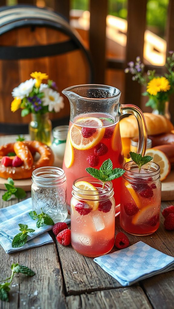 vibrant festive lemonade recipe