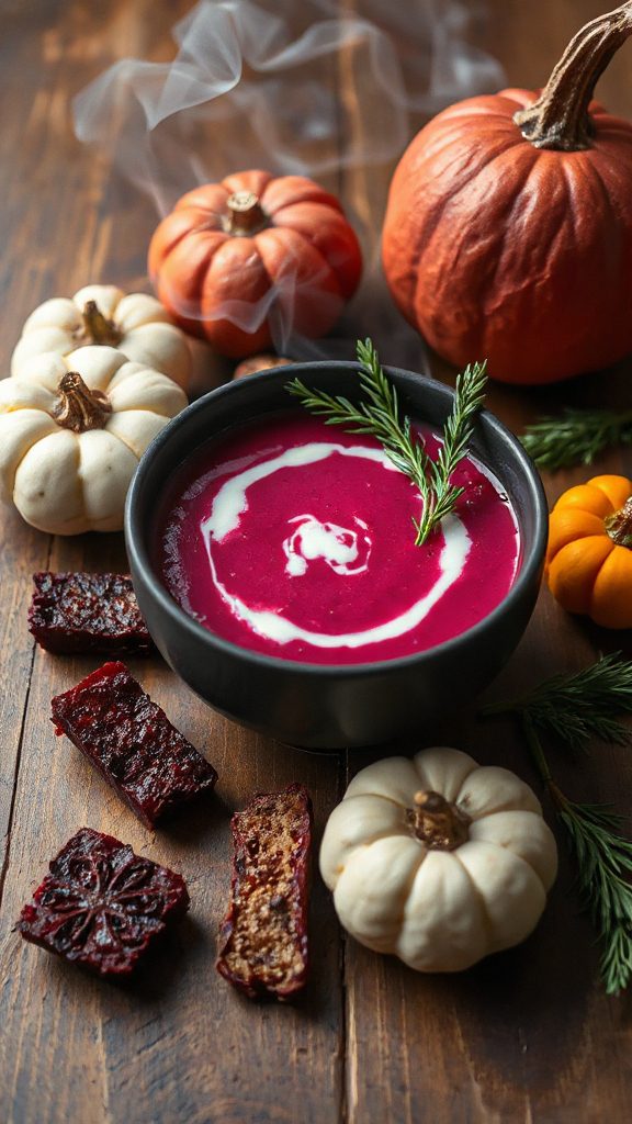 vibrant flavorful halloween soup