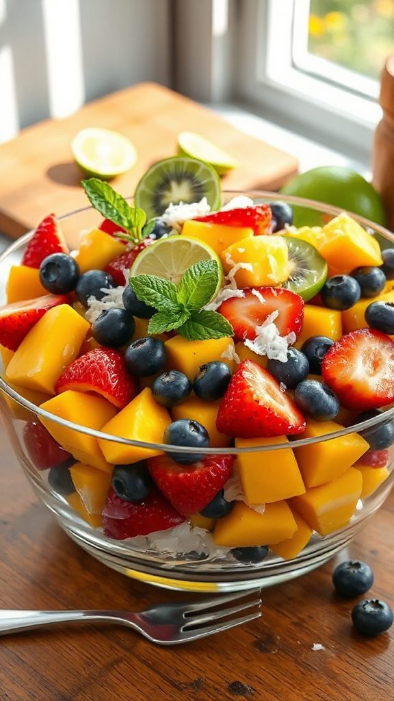 vibrant fruit salad twist