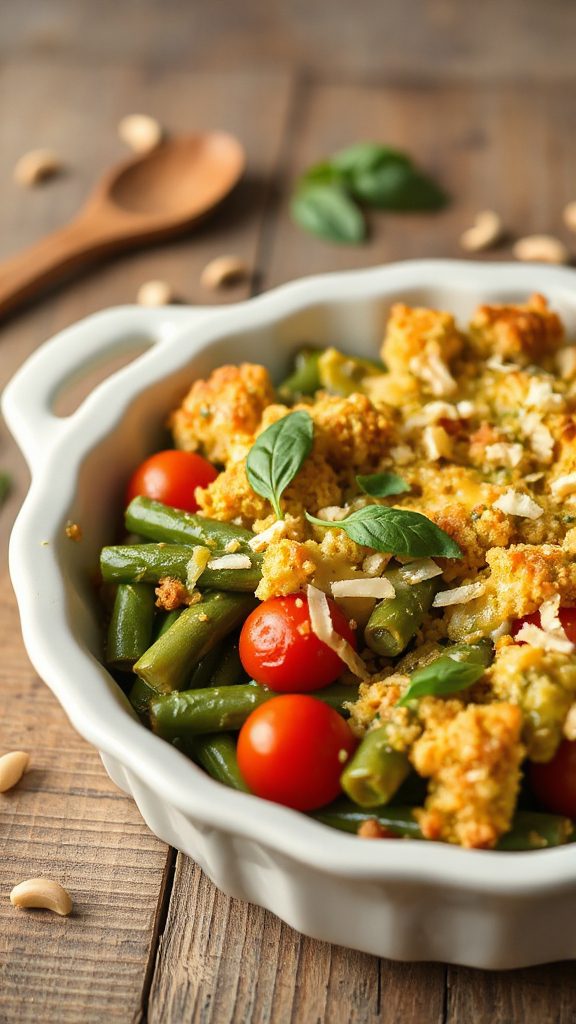 vibrant gruy re green bean casserole