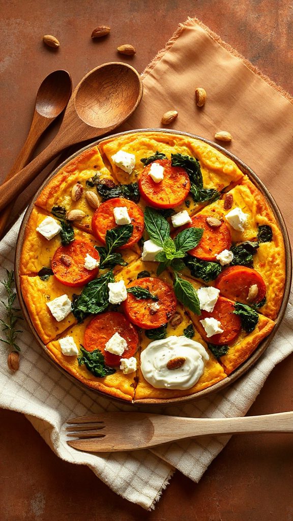 vibrant mediterranean sweet potato frittata vibrant mediterranean sweet potato frittata
