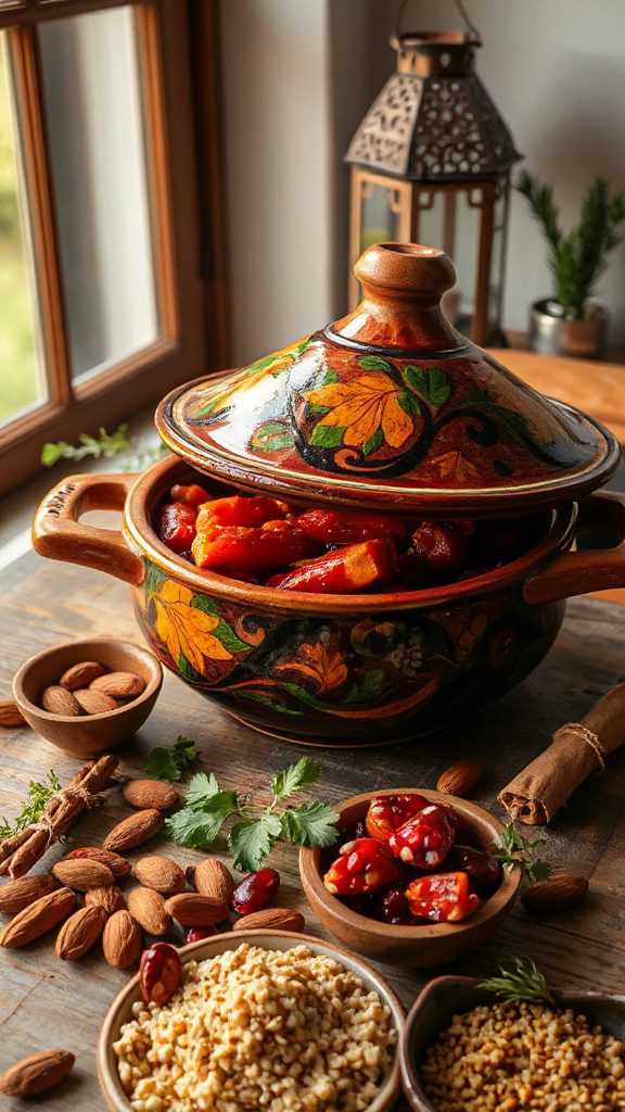 vibrant moroccan carrot dish