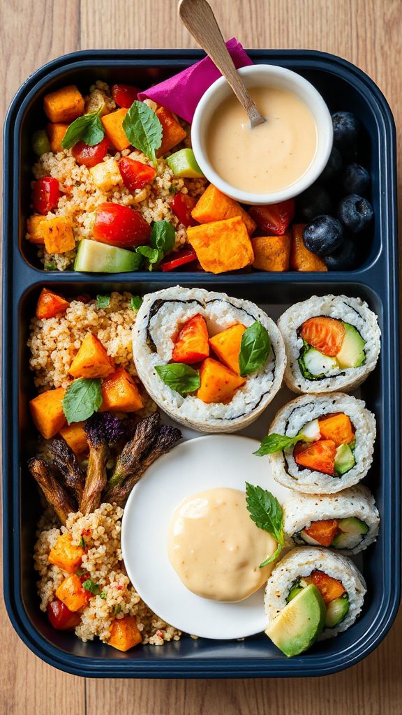 vibrant nutritious quinoa salad