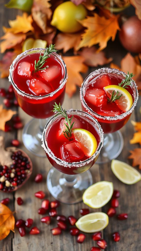 vibrant pomegranate ginger cocktail vibrant pomegranate ginger cocktail