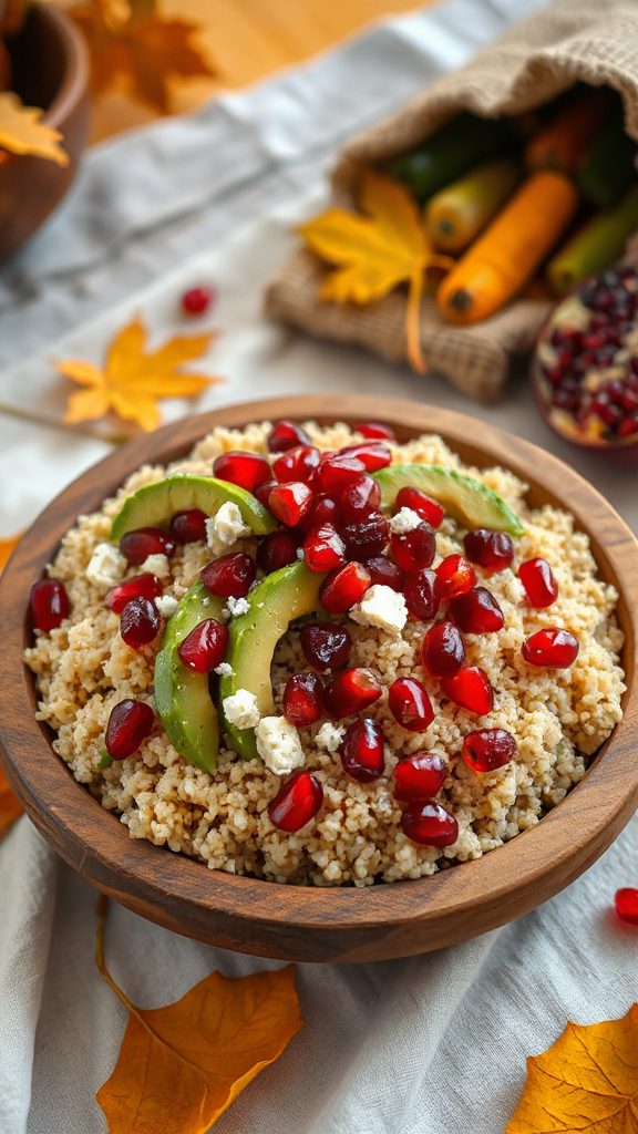 vibrant quinoa salad ingredients
