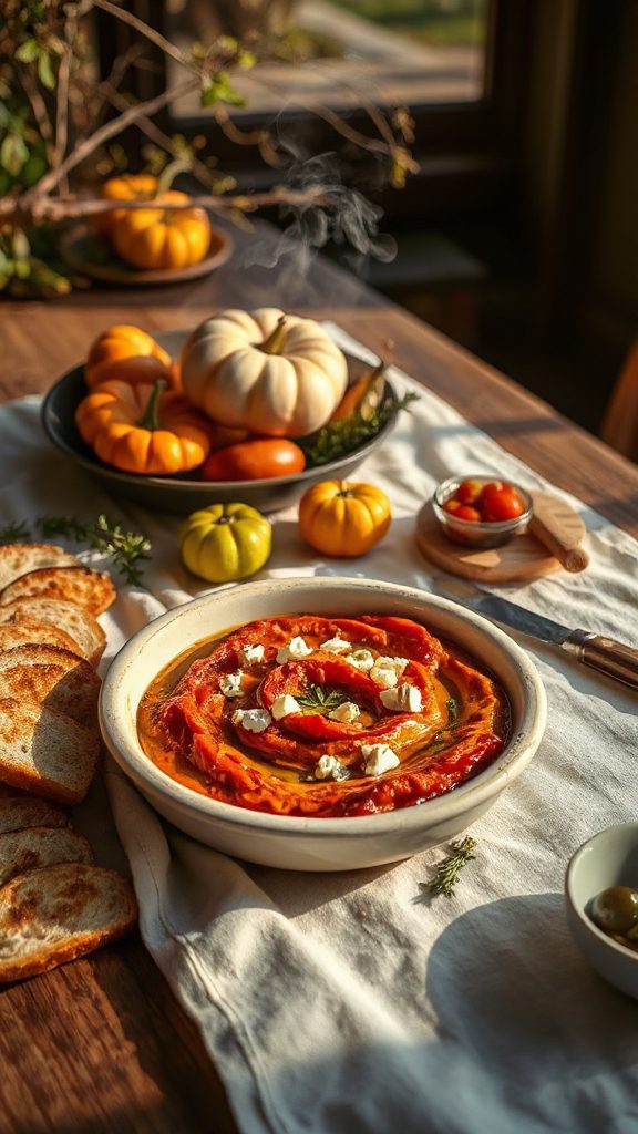 vibrant roasted pepper dip vibrant roasted pepper dip