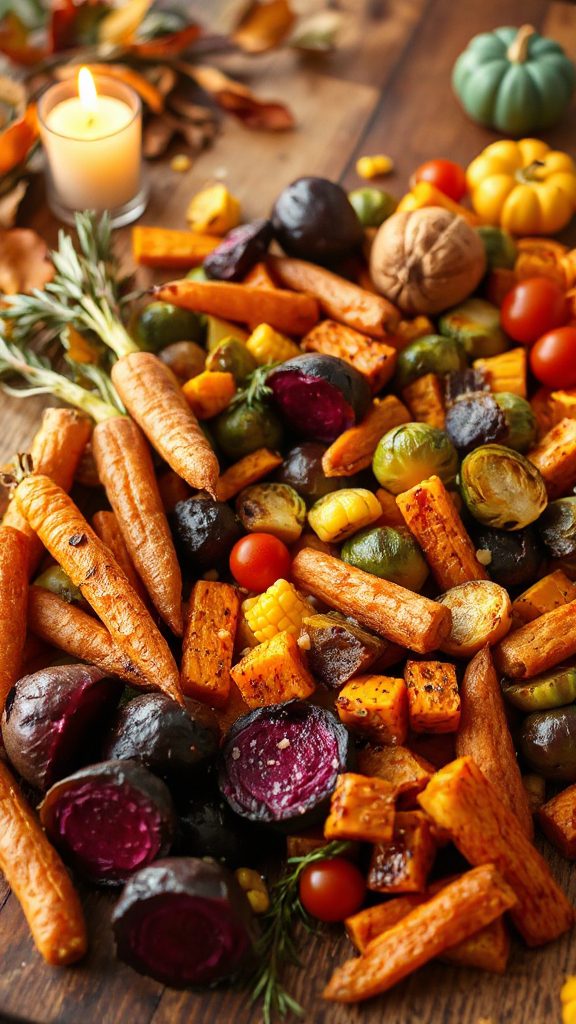 vibrant roasted vegetable medley vibrant roasted vegetable medley