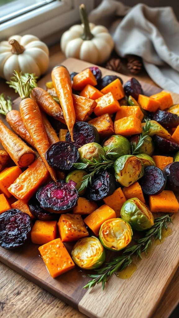 vibrant roasted vegetable medley vibrant roasted vegetable medley