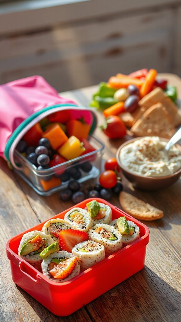 vibrant school lunch inspiration