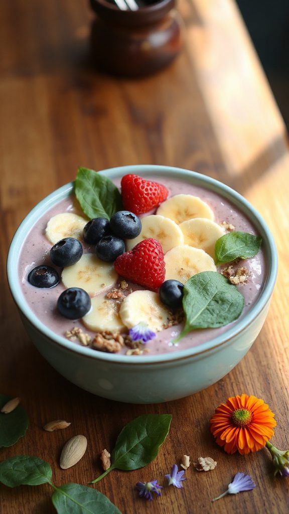 vibrant smoothie bowl recipe