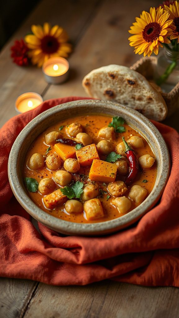 vibrant spicy sweet curry