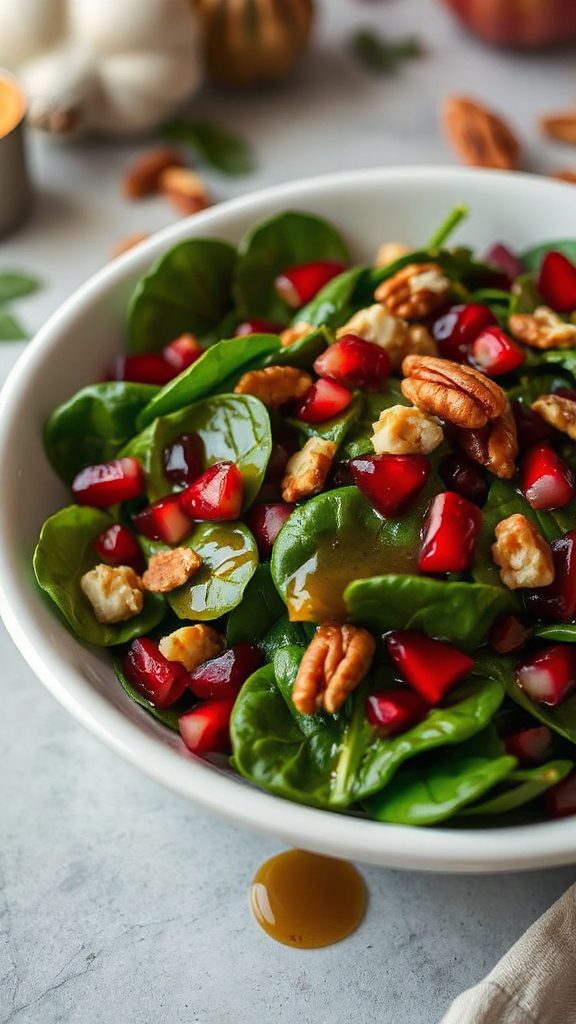 vibrant spinach salad recipe