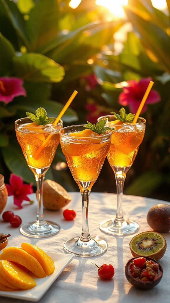 vibrant summer fruit punch