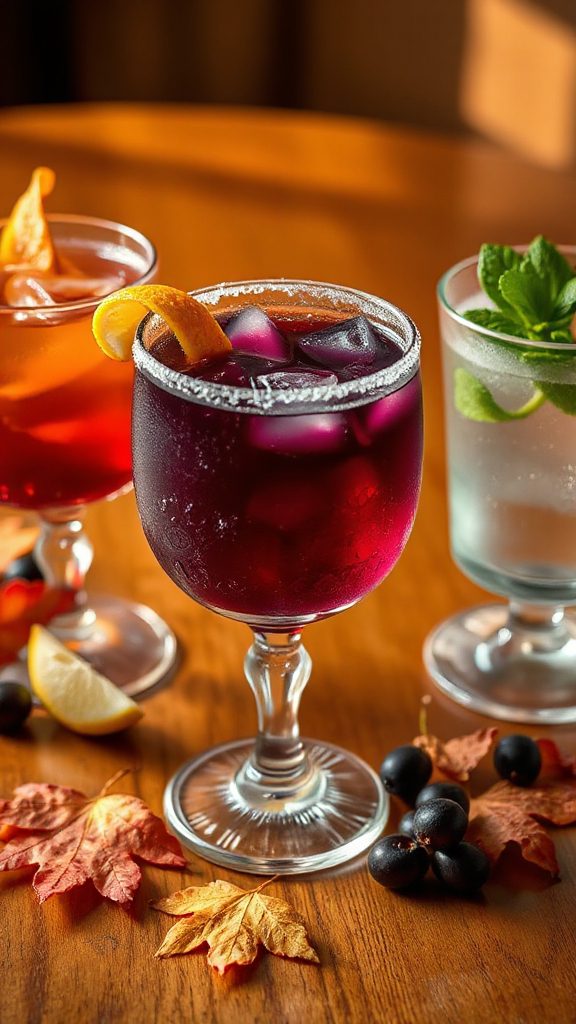 vibrant tart black currant cocktail vibrant tart black currant cocktail