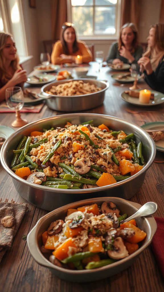 vibrant vegetable green bean casserole
