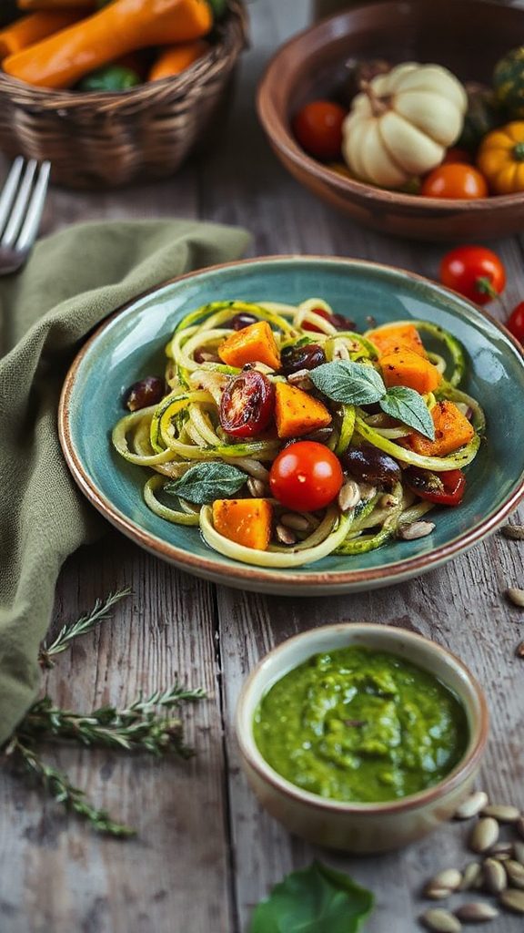 vibrant zucchini noodle stir fry vibrant zucchini noodle stir fry