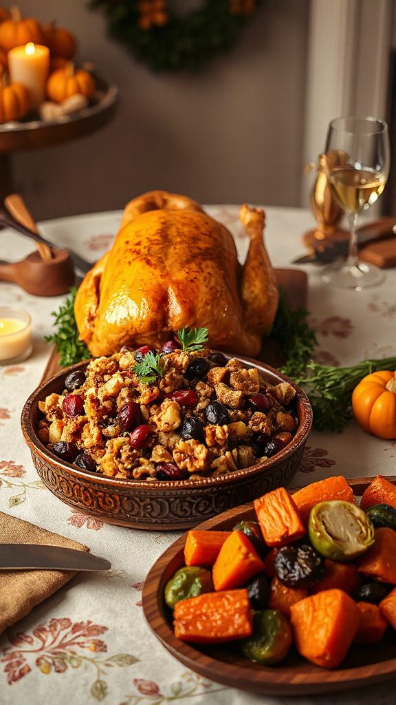 walnut cranberry stuffing recipe