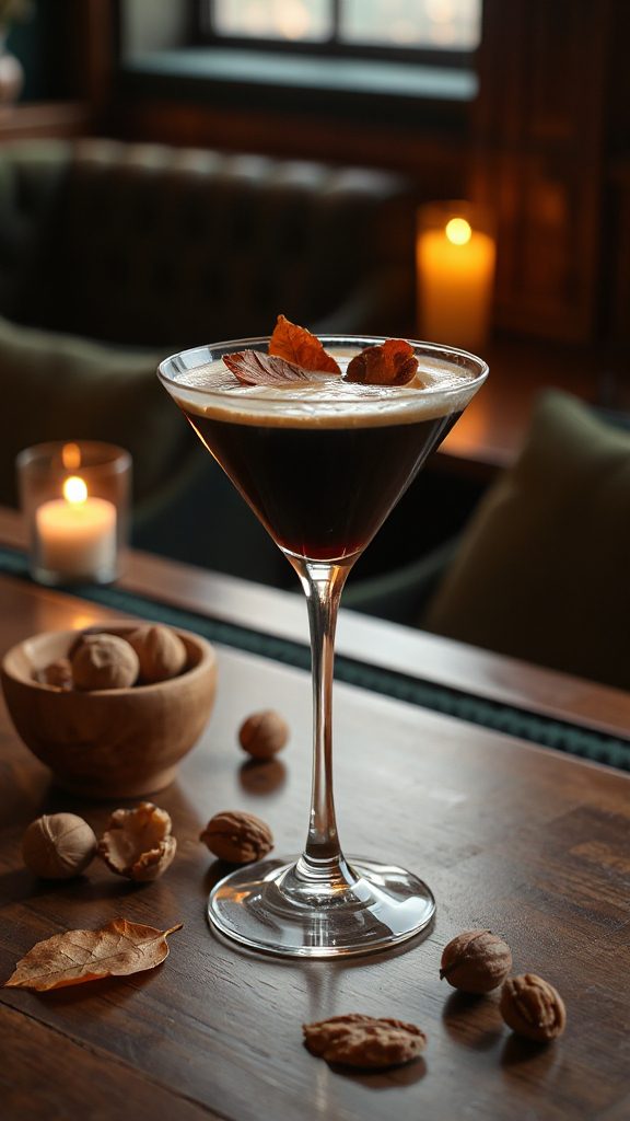 walnut infused espresso cocktail recipe