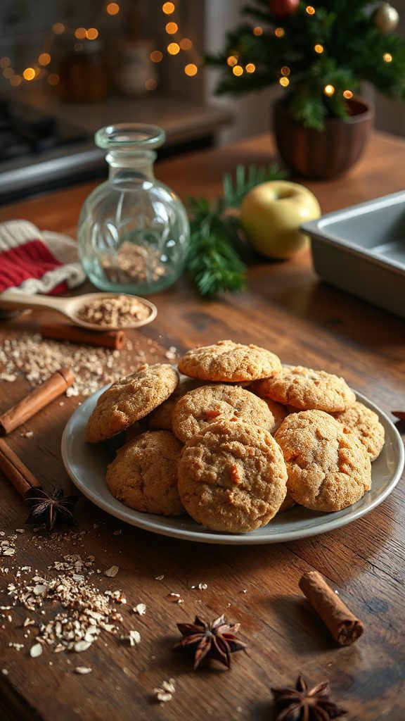 warm apple cinnamon cookies