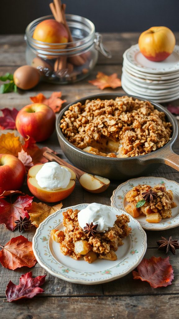 warm apple dessert recipe