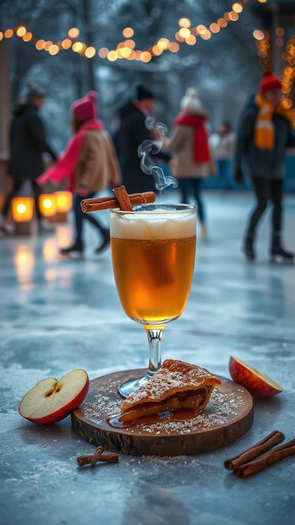 warm apple pie cocktail