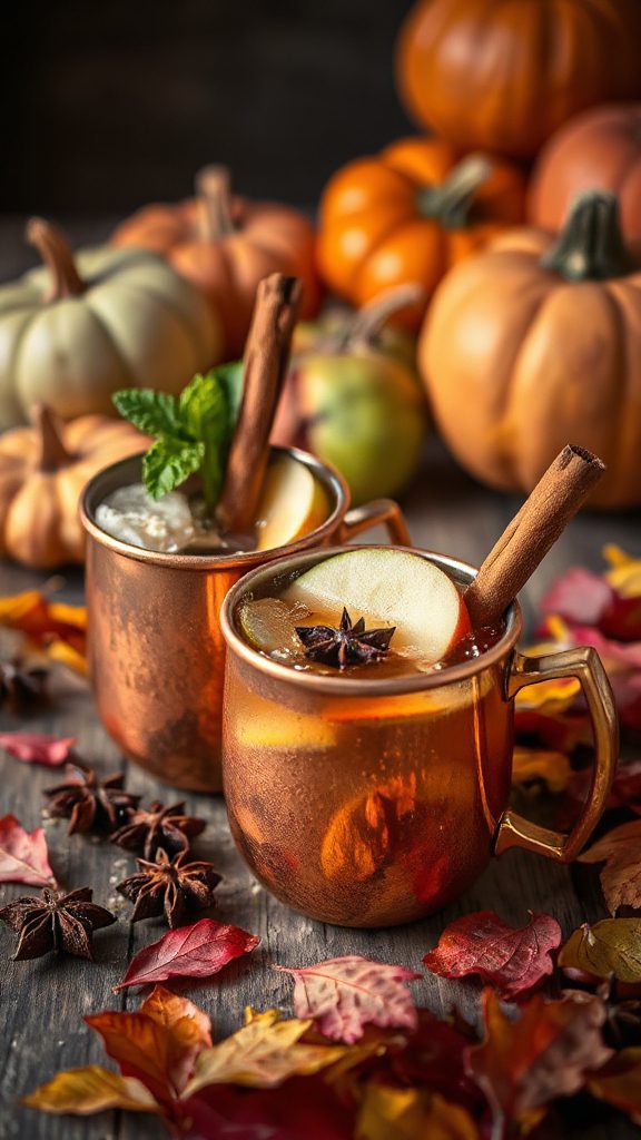 warm autumn apple cocktail warm autumn apple cocktail