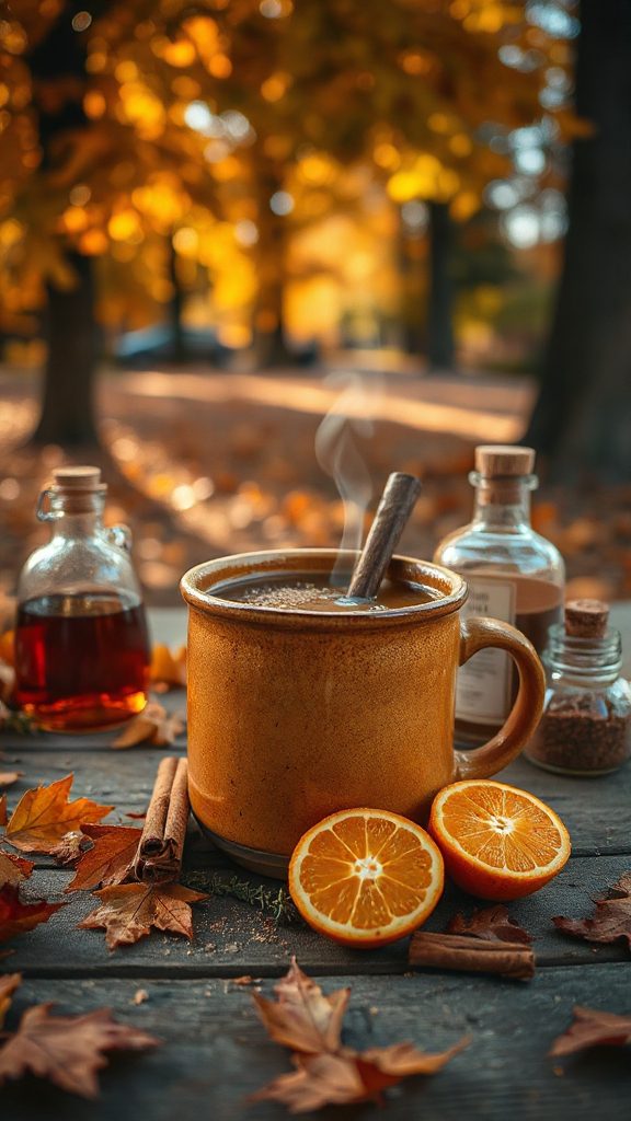 warm bourbon cinnamon beverage warm bourbon cinnamon beverage