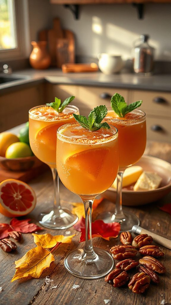 warm buttery grapefruit cocktail warm buttery grapefruit cocktail