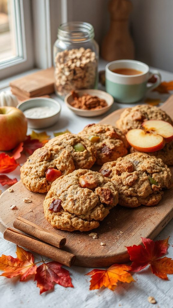 warm chewy apple cookies warm chewy apple cookies