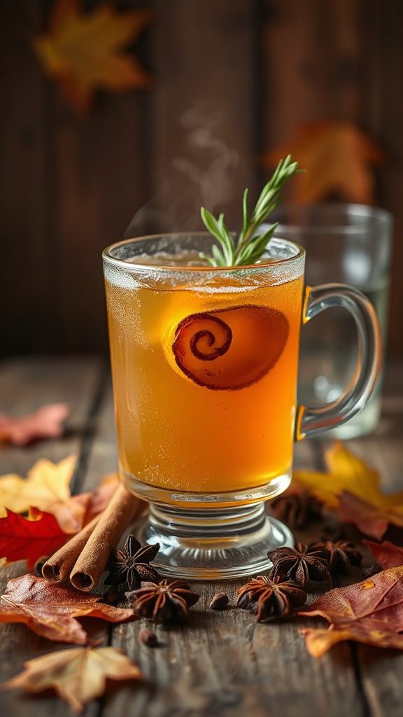 warm comforting autumn cocktail