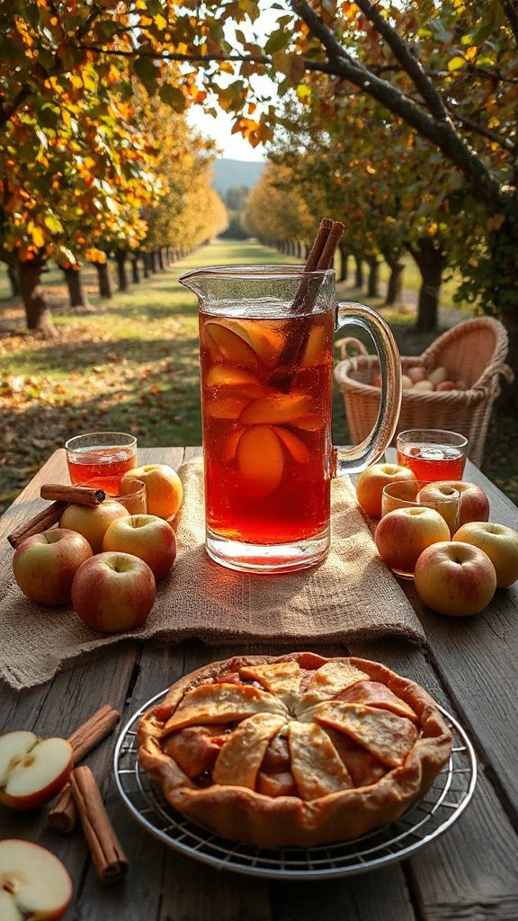 warm comforting fall cocktail