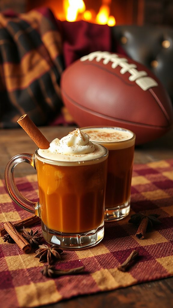 warm comforting game day cocktail