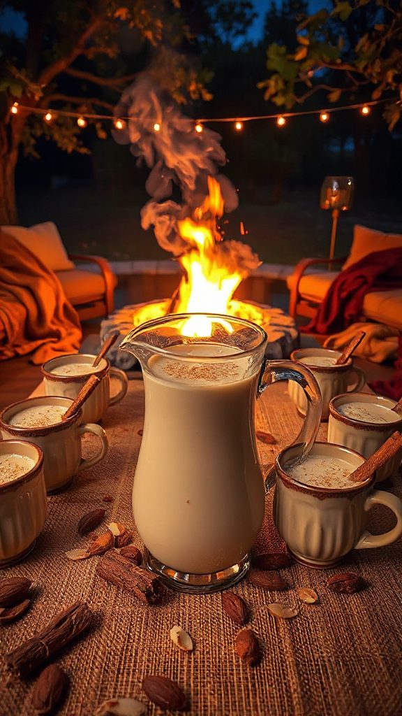 warm creamy cocktail indulgence
