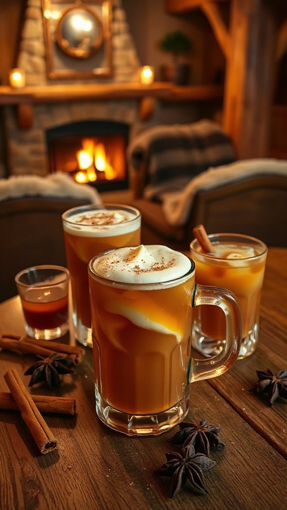 warm creamy winter cocktail