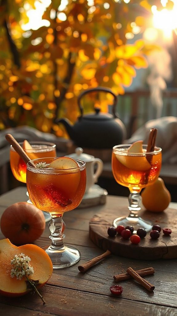 warm floral apple cider