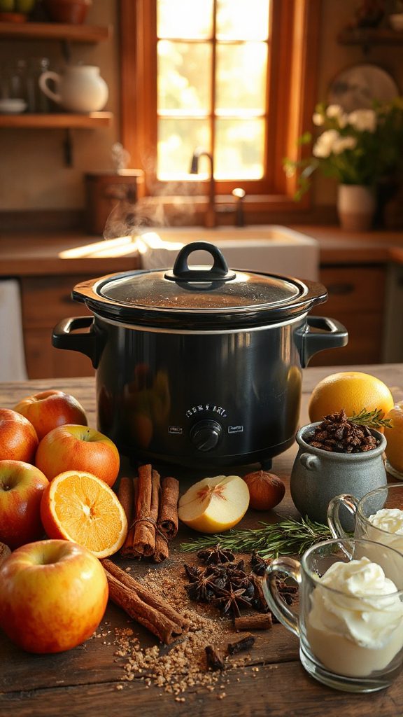warm fragrant apple cider