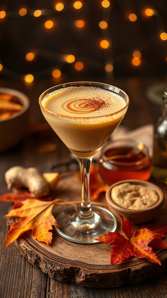 warm ginger turmeric cocktail