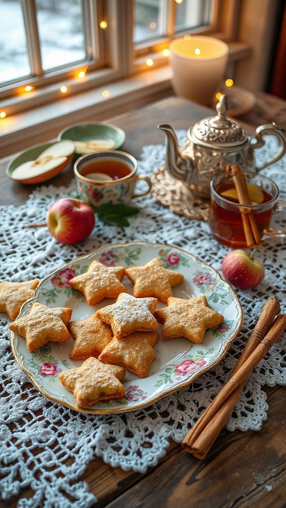 warm inviting apple cookies