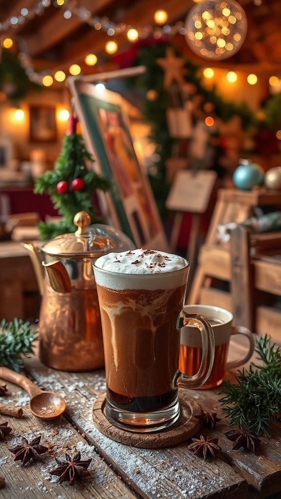 warm irish whiskey coffee